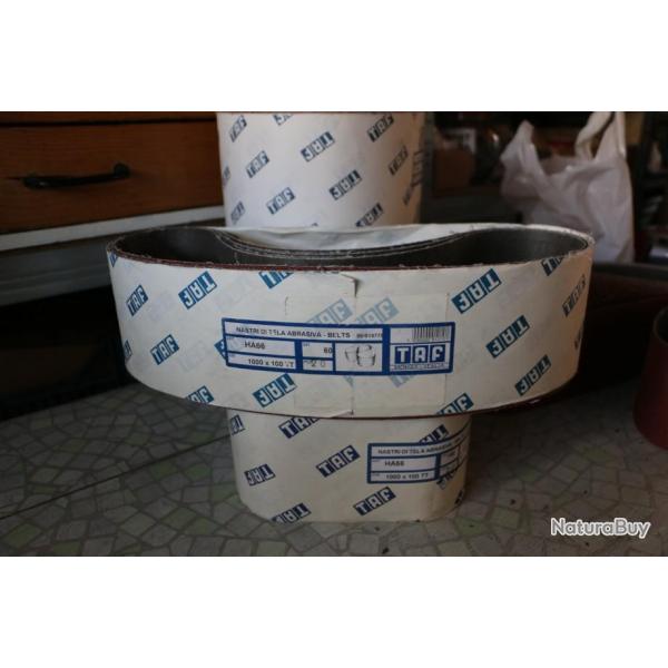 Bandes abrasives pour touret   1000 x 100   60