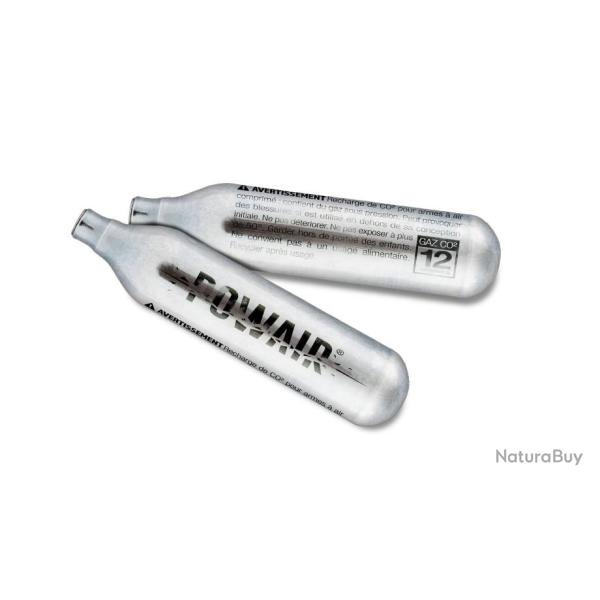 Lot de 5 Sparclettes CO2 POWAIR pour armes � plombs / Airsoft / HDR50 / HDS68 / TPX etc..