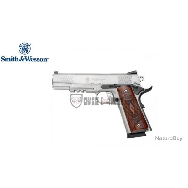 Pistolet S&W 1911 TA E-S�ries Silver 5" Cal 45 Acp