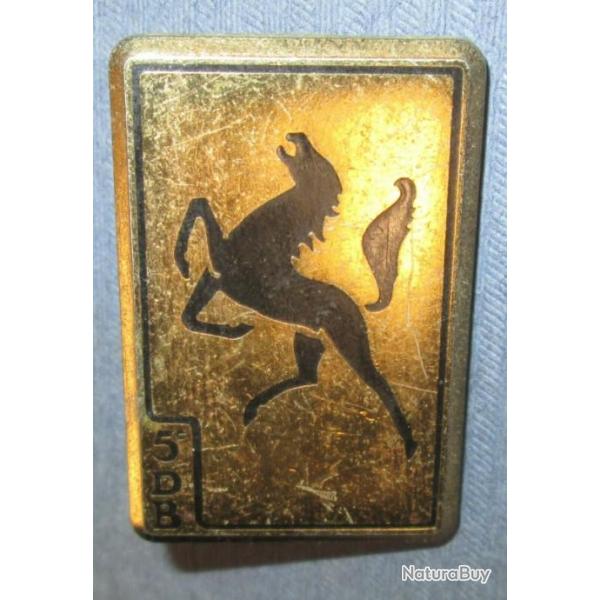 5 Division Blinde, avec sigle, 2 pontets