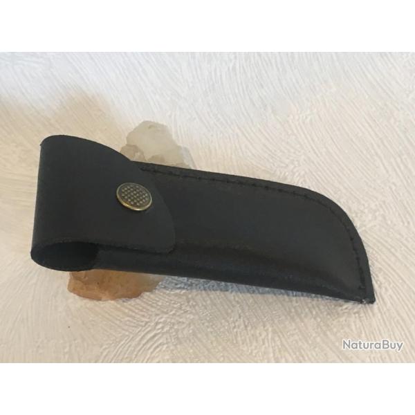 Etui plat pour couteau de poche de 12 cm pli� .