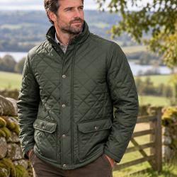Veste matelass&eacute;e Tyler Diamond KHAKI