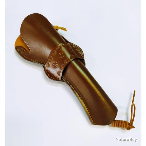 VALENTIN GANCH HOLSTER WESTERN DROITIER DE 7.8 A 8.5 POUCES