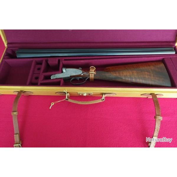 Rare fusil neuf juxtapos� � platines H&H du Ma�tre Armurier Antoine PERRIN, calibre 12x70