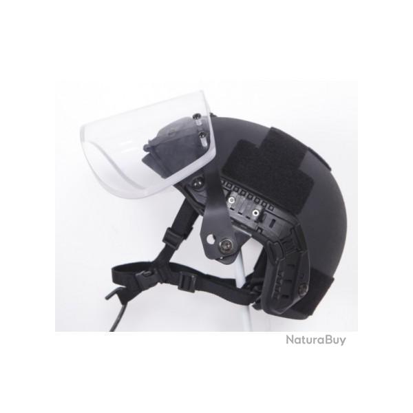 Visi�re pare-balles NIDEC Defense NIJ IIIA pour casque CSC26