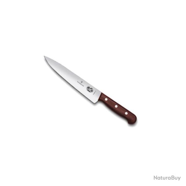 Victorinox - Couteau Eminceur 19Cm Palissandre (Boite) - 5.2000.19G