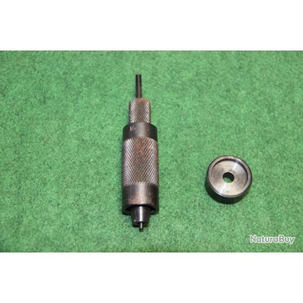 ENLEVE   AMORCE  DE  CARTOUCHE  DE  FUSIL  DE  CHASSE  DE  CALIBRE  16