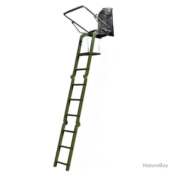 Echelle mirador aluminium pliable, 18,5 Kg