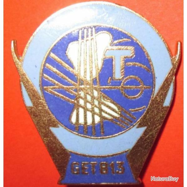 Insigne 813� G.E.T, �mail, bleu clair