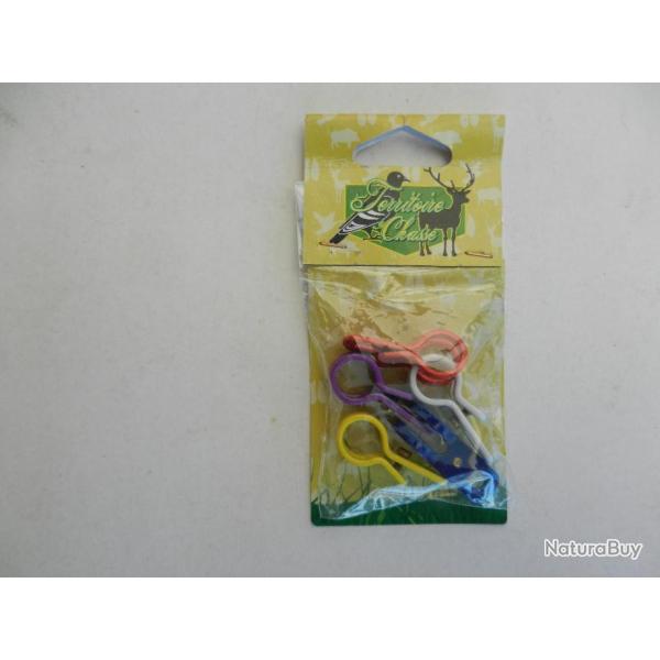 sachet de 5 bagues pour colvert aluminium � vis - Territoire Chasse