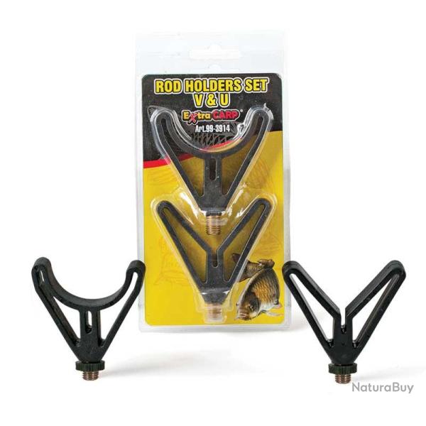 Support Arriere Rod Holders Set V U Extra Carp