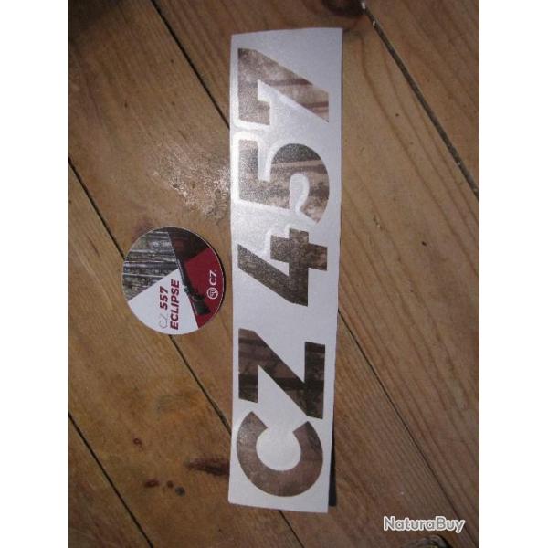 Auto collant Lot  CZ 457+ 457ECLIPSE( ma 20)