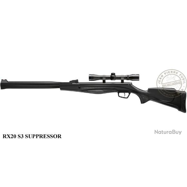 Carabine � plombs STOEGER RX20 4.5 mm (19.9 joules) - Lunette 4x32 Noir S3 Suppressor