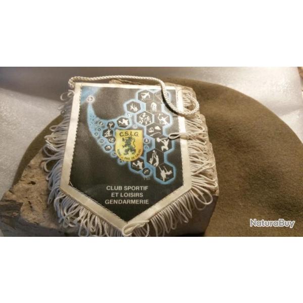 Fanion du Club sportif et loisir de la Gendarmerie - 11 x 8 cm