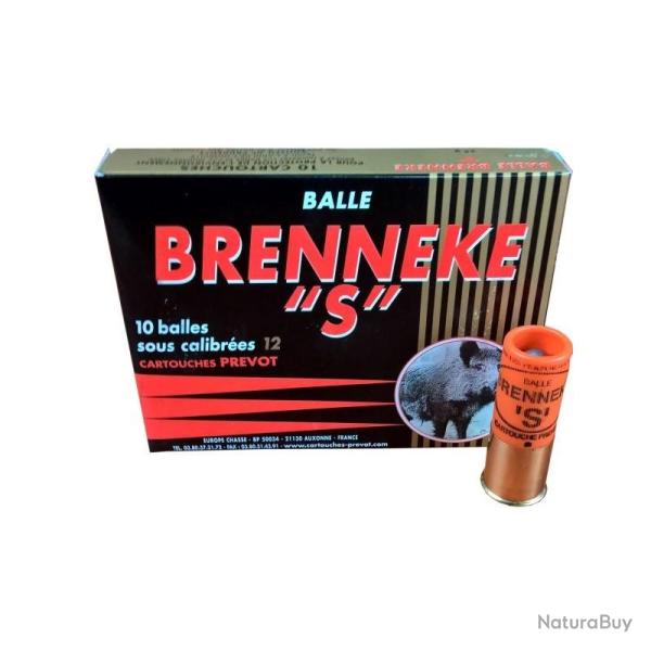 10 Balles Brenneke S PREVOT Cal.12