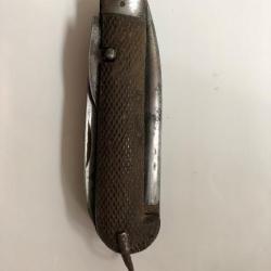 TRES RARE!!!! Couteau pliant Anglais avec marquages ALLEMAND  (D&eacute;but du si&egrave;cle ou ww2)