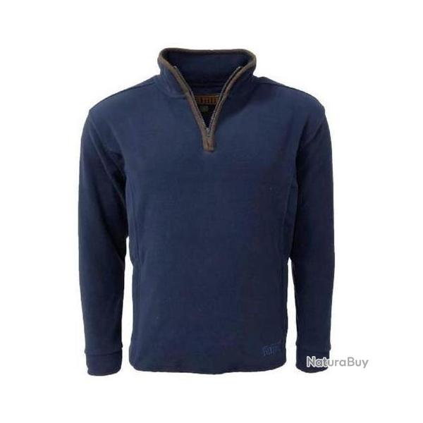 Pull en polaire Stanton Bleu