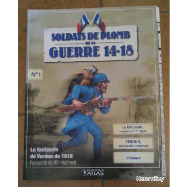 Fascicule n�01 - Soldats de plomb de la guerre 14-18