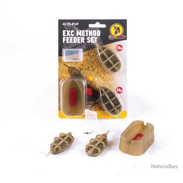 Exc Method Feeder Set Extra Carp