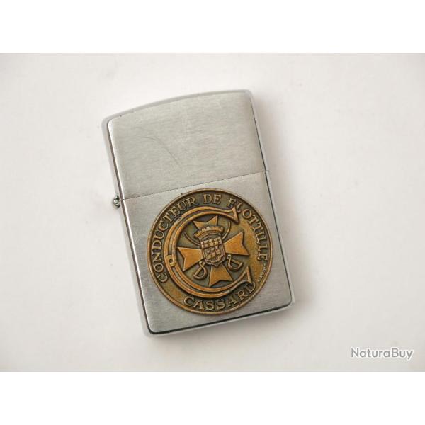 Briquet Zippo original  rf z 57 Flotille Cassard