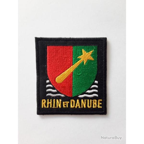 INSIGNE TISSU  "RHIN ET DANUBE"