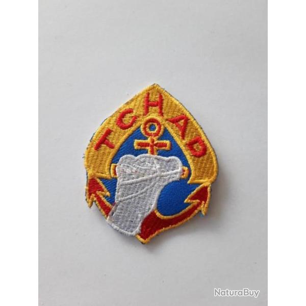 INSIGNE TISSU  "RMT TCHAD" MODELE 1