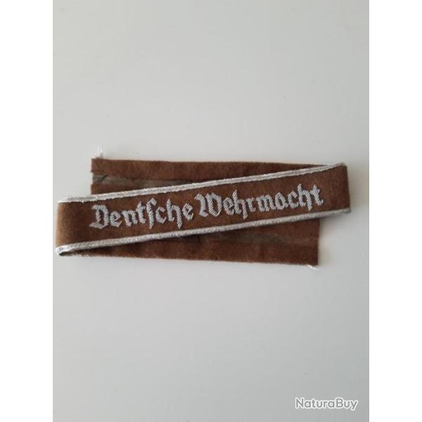 BANDE DE BRAS  "DEUTSCHE WERMACHT"