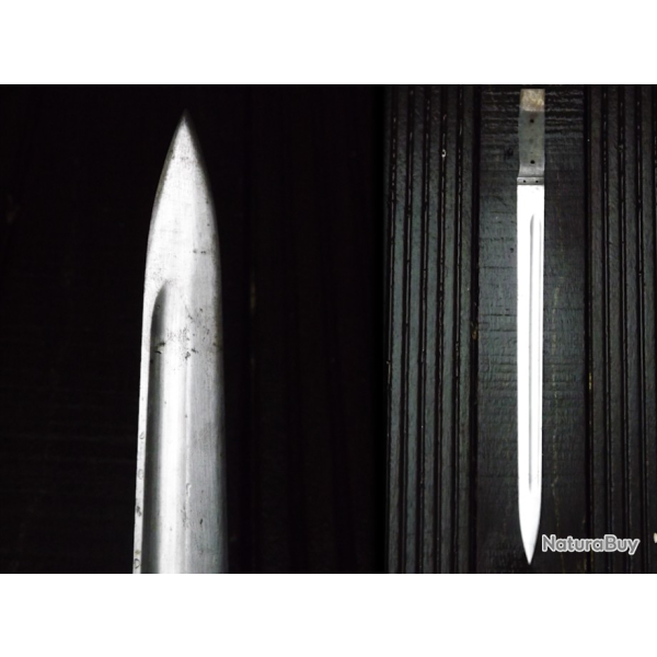 REMARQUABLE & SUBLIME BAONNETTE, DATANT DE LA GUERRE 14-18, ORIGINALE