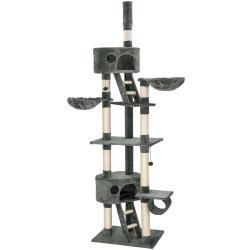 Arbre &agrave; chat 260 cm gris 3708094