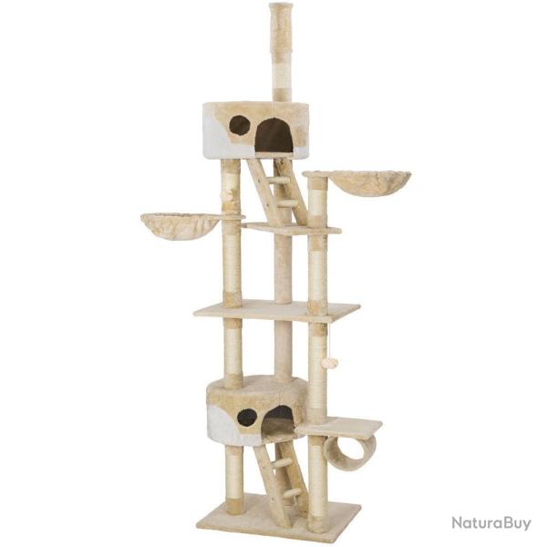 Arbre � chat 260 cm beige/blanc 3708093