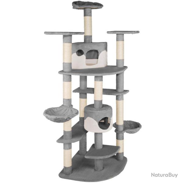 Arbre � Chat 204 cm gris/blanc 3708115