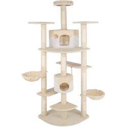 Arbre &agrave; Chat 201 cm beige/blanc 3708077