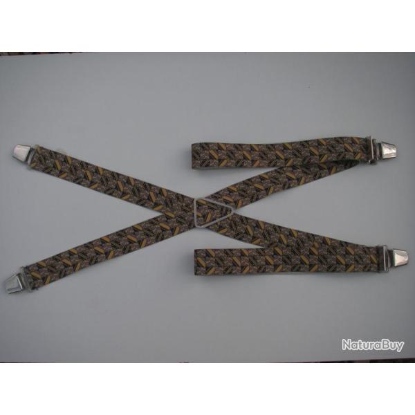 Bretelles  pinces rglables,  motifs n7
