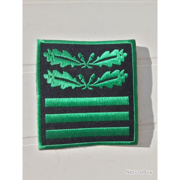 TRES BELLE R�PLIQUE DE L INSIGNE EN TISSU D OBERST POUR VESTE D HIVER