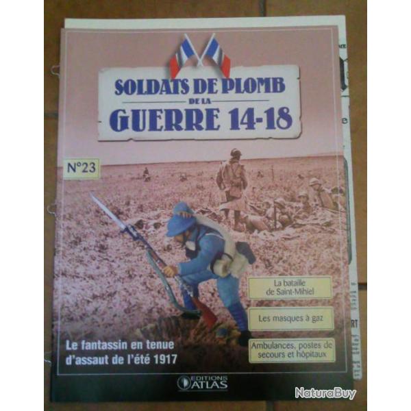 Fascicule n�23 - Soldats de plomb de la guerre 14-18