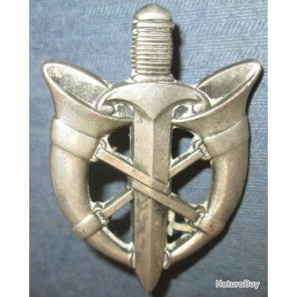 Postes aux Arm�es, m�tal argent�, dos guilloch�, 2 pontets