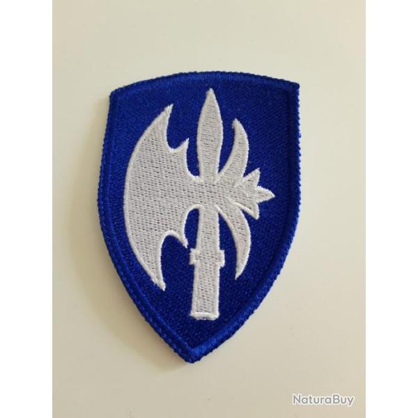 INSIGNE TISSU  DE LA 65 EME DIVISION D INFANTERIE US