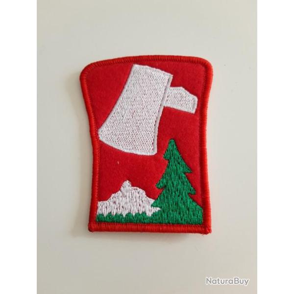 INSIGNE TISSU  DE LA 70 EME DIVISION D INFANTERIE US