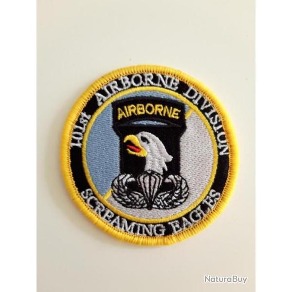 INSIGNE TISSU COMMEMORATIVE DE LA 101 EME DIVISION D INFANTERIE US