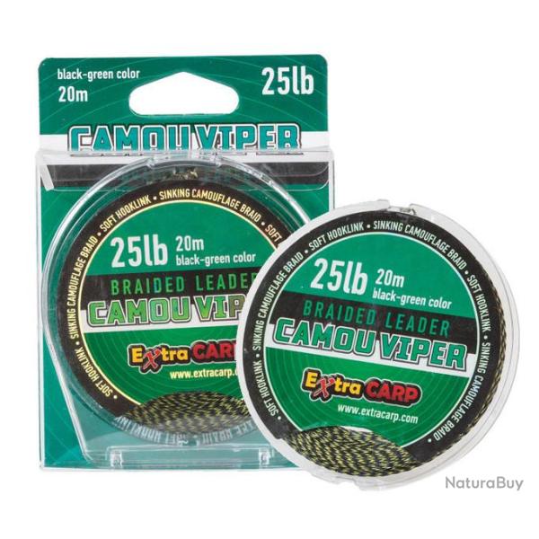 Tresse Camou Viper 20m Extra Carp 25