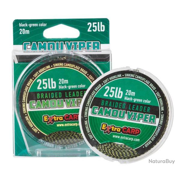 Tresse Camou Viper 20m Extra Carp 35