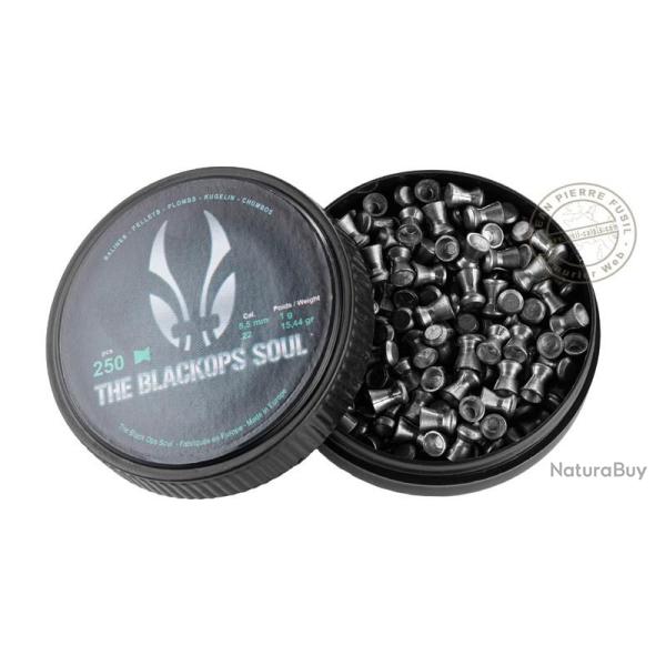 The Black Ops Soul - Plombs plats calibre 5,5 mm - 2 x 250