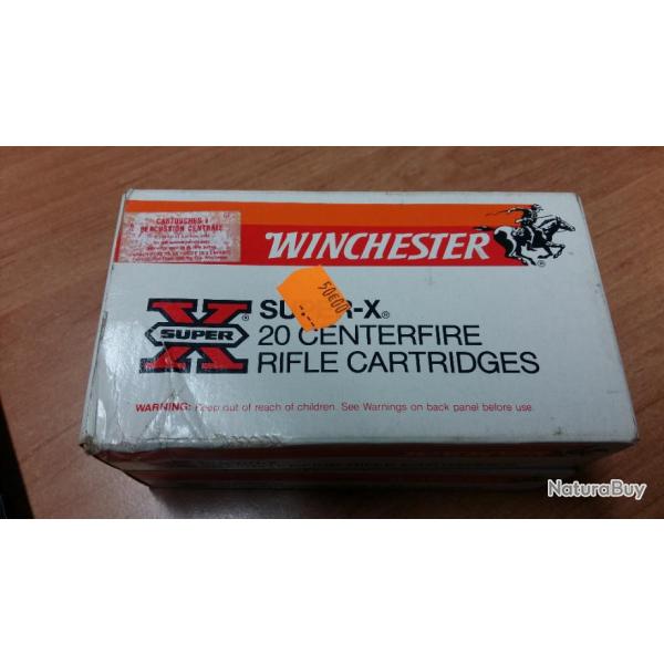 Cartouches WINCHESTER calibre 25-06 remington