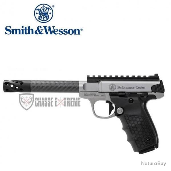 Pistolet S&W 22 Victory Target Carbone Cal 22lr