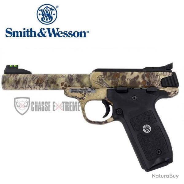 Pistolet S&W 22 Victory Camo Kryptek 5,5" Cal 22 Lr