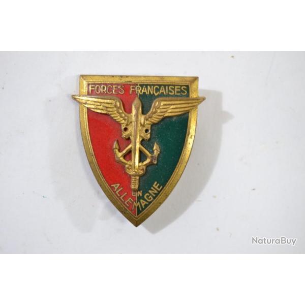 Insigne Forces Franaises en Allemagne, Mardini, embouti