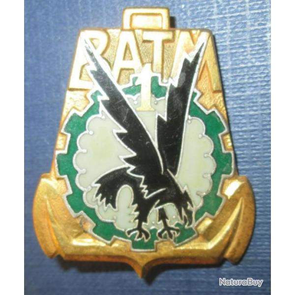 1� Bataillon Autonome de Transit Maritime, guilloch� argent�