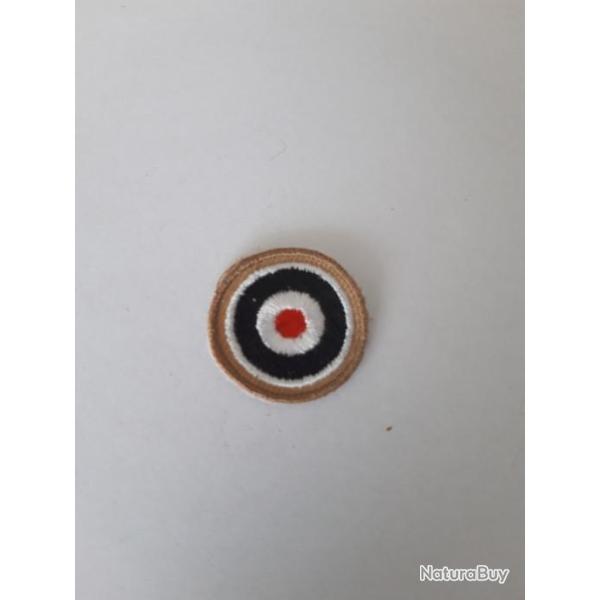 COCARDE TISSU DE CASQUETTE ALLEMANDE AFRIKA KORPS.