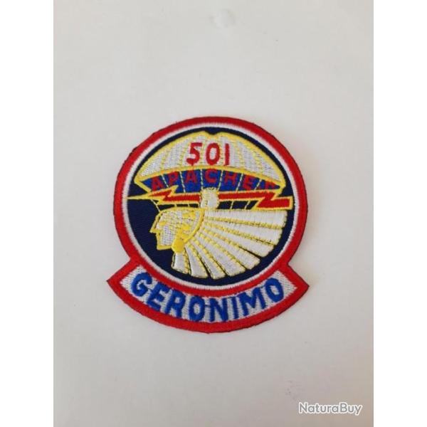 INSIGNE TISSU DU 501 EME INFANTRY REGIMENT US