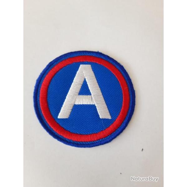 INSIGNE EN TISSU DE LA 3 EME ARMEE U.S.